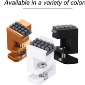 Resim Nozul Silikon Fırça Seti, Bambu Lab A1/P1/X1 için Snap-On Baskılı 3D Yazıcı Hotend Nozul Temizleme Fırçası, Hızlı Kurulumlu 3D Yazıcı Temizleme Aracı 