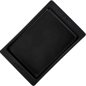 Resim Lava Döküm Dikdörtgen Servis Tabağı. Ölçü 36x24cm.-bordo Bordo 