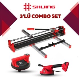 Resim SHİJİNG TOOLS Manuel Kesici ve Dijital Vantuz 3'lü Pro Set 