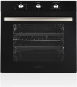 Resim Alveus Gardenya ALV MFA 614 - ALV GLS 640 - ALV F17 PB Siyah Ankastre Set 