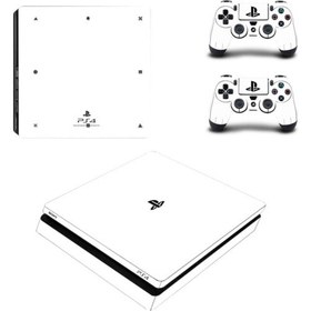 Resim Genel Markalar Beyaz Arkaplan Playstation 4 Slim Kasa Sticker Kaplama 