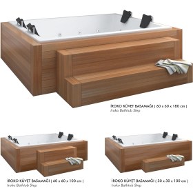 Resim Zeus Plus | Jakuzi | Düz - 150x200 / İroko / 2 Kişilik 