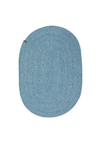 Resim Cesta El Yapımı Örgü Turkuaz Kilim 50x80 4006 Turkuaz 