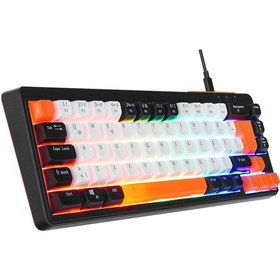 Resim Acer Emachines, Eak810, Siyah, Usb Kablolu, Rainbow Backlight, Membran Renkli Tuşlar, Türkçe Q, 68 Tuşlu, Gaming Klavye 12934554 