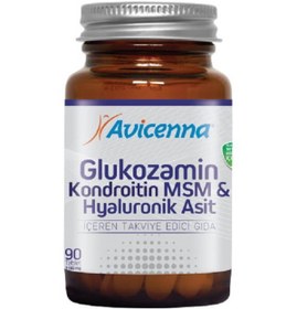 Resim Avicenna Glukozamin Kondroitin MSM Hyaluronik Asit 90 Tablet 