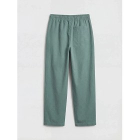 Resim LC Waikiki Lcw Kids Yeşil Pileli Gabardin Erkek Çocuk Pantolon 