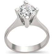 Resim 14 Ayar Altın Tektaş Yüzük 4.30 Gram 