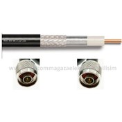 Resim N erkek - N erkek 6 METRE LMR400/RWC400 Koaksiyel Kablo 50Ω 