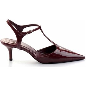 Resim Bordo Kadın Klasik Topuklu Ayakkabı K01461110208 Bordo 