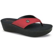 Resim Ceyo Vıola Kırmızı Kadın Parmak Arası Terlik 001 