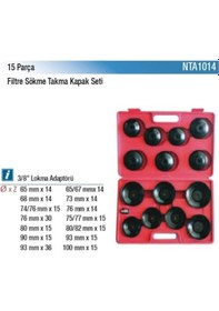 Resim Nt Tools 15 Parça Sac Kapak Tip Filtre Sökme Takma Seti Nta1014 