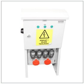 Resim Novsen Harici Tip Ip66 Kombinasyon Panosu 2ad. 5x32a, 4ad. Schuko Priz 16a 