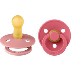 Resim Bibs Colour İkili Kauçuk Emzik-dusty Pink/coral 6-18 Ay Pembe - Mercan 