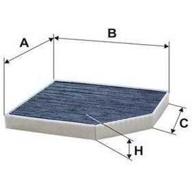 Resim Esse Oto - A4-a5-q5 Polen Filtresi E2948lc / Lak386 Karbonlu 08- Fılt K 1278a 8k0819439a 