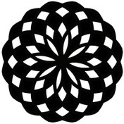 Resim Çiçek Deseni Oto-motor-laptop-duvar-dekor Tip 16 20 X 20 Cm 