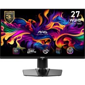 Resim MSI 26.5” MAG 271QPX QD-OLED E2 2560x1440 (WQHD) 16:9 FLAT QD-OLED 240HZ 0.03MS FREESYNC PIVOT GAMING MONITOR 