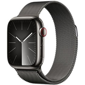 Resim Apple Watch Series 9 GPS + Cellular 41mm Çelik Kasa Akıllı Saat | TR Garanti 
