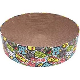Resim M-pets Urban Style Freestyle Karton Tırmalama Tahtası Karışık Renkli 41x10 Cm 244-54023.01 