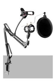 Resim markentegra Mikrofon Standı - Shock Mount ve Pop Filter Seti 