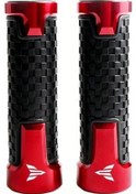 Resim Dashanshop Yamaha Mt Serisi Kırmızı Motor Tutacak Gripleri Mt01 Mt10 Mt07 Mt09 Mt03 