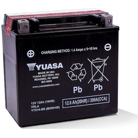 Resim Aprilia 1200 Dorsoduro. Caponord (10 - 17) Yuasa Ytx14-bs Akü 