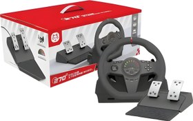 Resim Gt10 Direksiyon Seti Ps4/ Ps3/ Pc/ Xboxone/ Xbox Series S X/ Switch Uyumlu Oyuncu Direksiyonu 270° 