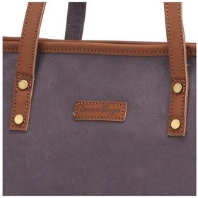 Resim Kanvas Kumaş Kadın Omuz Çantası Smart Bags 1330 Kahve 