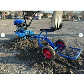 Resim Dalaz,sthıll Çapa Makinesi Uyumlu Kırmızı Taşıma Selesi,mini Römork 