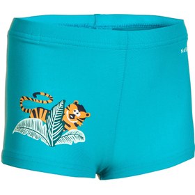 Resim Decathlon Nabaiji Bebek Boxer Mayo - Mavi/ Baskılı 