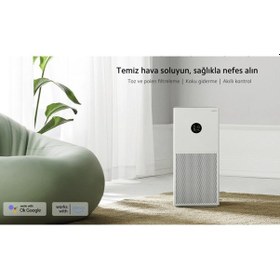 Resim Xiaomi Akıllı Hava Temizleyici - 3 Katmanlı Hepa Filtre, 48 M² Alanetki Ve Ultra Sessiz Çalışma -temiz Hava 