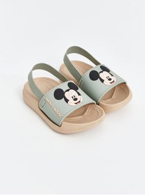 Resim LC Waikiki LCW STEPS Mickey Mouse Baskılı Erkek Bebek Sandalet 