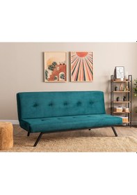 Resim Pafu Zola Üçlü Yataklı Koltuk - Soho Petrol Petrol Yeşili 