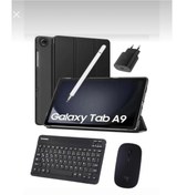 Resim Samsung Galaxy Tab A9 8gb 128gb 8.7" Tablet Kalem Kılıf Adaptör Klavye Mouse Grafit ( Türkiye Garantili) 