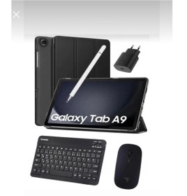 Resim Samsung Galaxy Tab A9 8gb 128gb 8.7" Tablet Kalem Kılıf Adaptör Klavye Mouse Grafit ( Türkiye Garantili) 