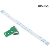 Resim Farklica Jds 055 050 Soket ve 12 Pin Kablo Ps4 Uyumlu Kol Tamir Jdm JDS-050 JDS-055 12PIN Flex 