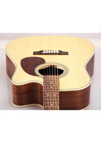 Resim Cort Mr600fns Elektro Akustik Gitar Natürel Satin - Fishman Eq 