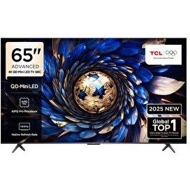 Resim TCL 65Q6CGTV 65" 165 Ekran 4K 144 Hz QD-Mini LED Google TV 