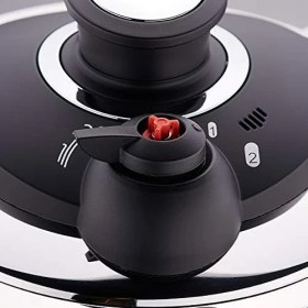 Resim Flora 6 Lt Siyah Düdüklü Tencere 