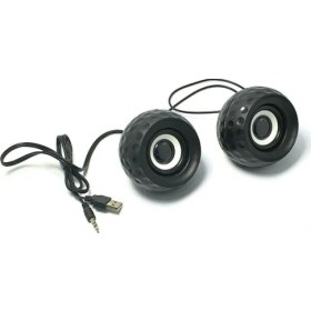 Resim MagicVoice 1 1 Usb Mini Hoparlör Speaker - Siyah 