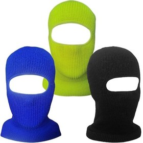 Resim Dolıty Yüz Maskesi Sürme Kış Bere Motokros Kask Balaclava Turuncu 