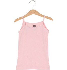 Resim Kit İç Giyim Berrak 5'li İnce Askılı Modal - Pamuk Penye Kız Çocuk Atlet SOMON 