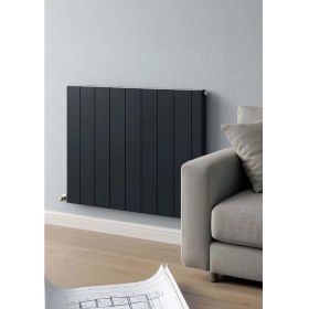 Resim İconi Neva Yatay Duble Alüminyum Dizayn Radyatör Krom Kapak - 600 X 817 