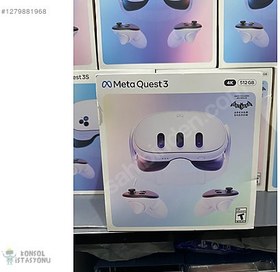 Resim META QUEST 3 512 GB SIFIR KAPALI KUTU SANAL GERÇEKLİK GÖZLÜK 