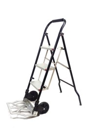 Resim BALATLI 80 Kg Kapasiteli, Çok Fonksiyonlu Katlanır, Merdivenli El Arabası Blt-ta-tl80a 