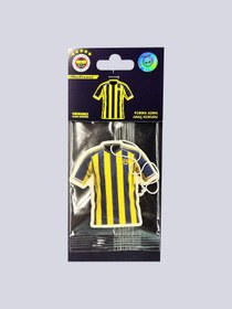 Resim Fenerbahçe Resmi Lisanslı Yeni Sezon Çubuklu Forma Asma Oto Kokusu 