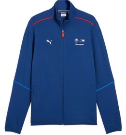 Resim Puma BMW MMS Sprtswr MT7 Trck Jkt 634875 Erkek Eşofman Üstü MAVİ 