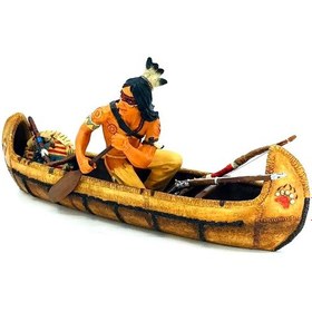 Resim Kızılderili Biblo Serisi / Kano 