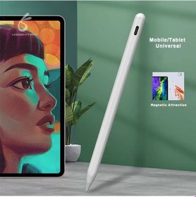 Resim Nourthkiingdom Pencil 16 Active Stylus Apple Uyumlu iPad Dokunmatik Kalem-beyaz 