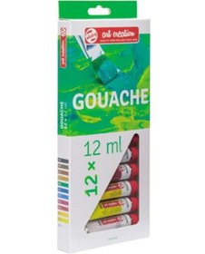 Resim Talens Art Creation Gouache Guaj Boya Seti 12 Renk Çok Renkli 