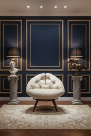 Resim AVYNA Prestige Milano Style Tekli Berjer | Ergonomik Koltuk | Konforlu Dinlenme & Kitap Okuma Köşesi 